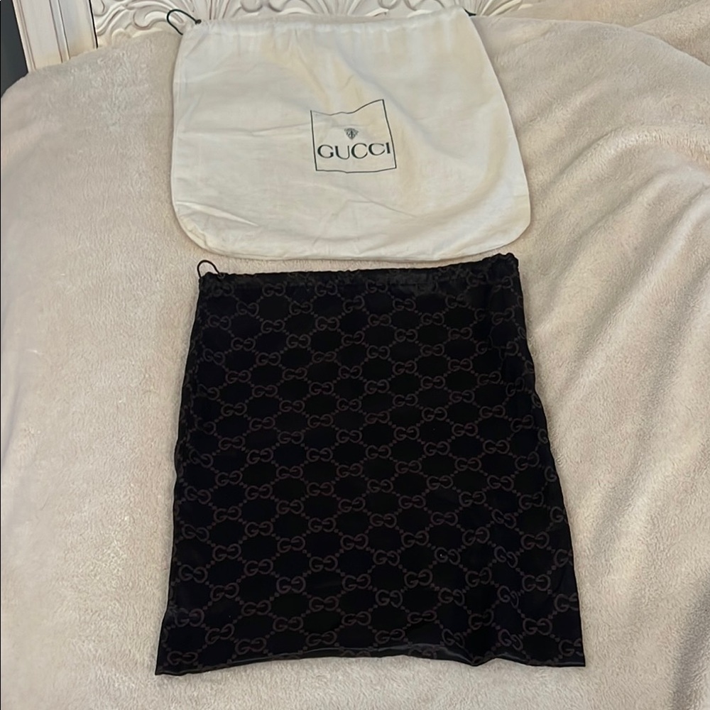 Two Authentic Vintage Dustbags.